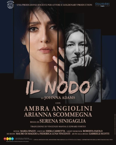 Ambra Angiolini con "Il nodo" al Teatro Bonoris il 19 gennaio 