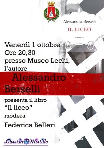 Al Museo Lechi presentazione del libro di Alessandro Berselli