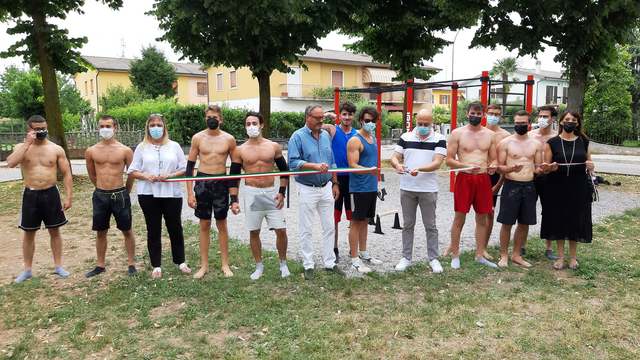 Calisthenics, un nuovo impianto per gli allenamenti è a disposizione al quartiere Marcolini